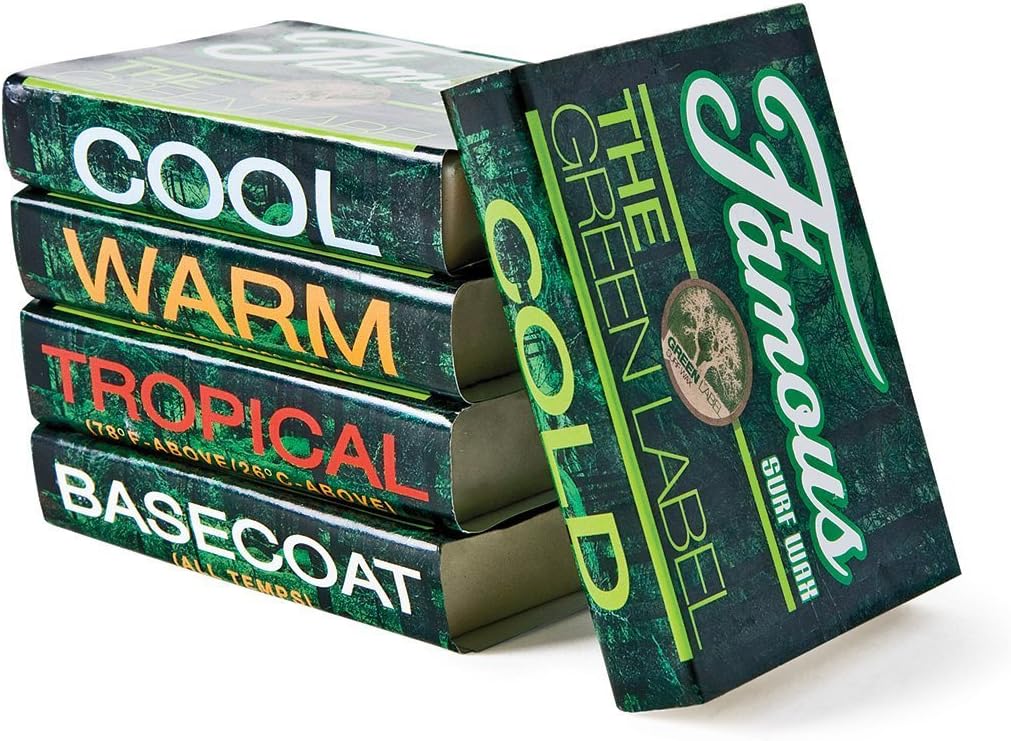 Famous Surf Green Label Wax COLD