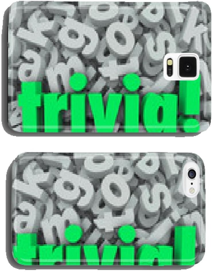 3d Letter Background Quiz Fun Trivia Word Game Questions Mobile Phone Cover Pare Ntitem Amazon Co Uk Electronics