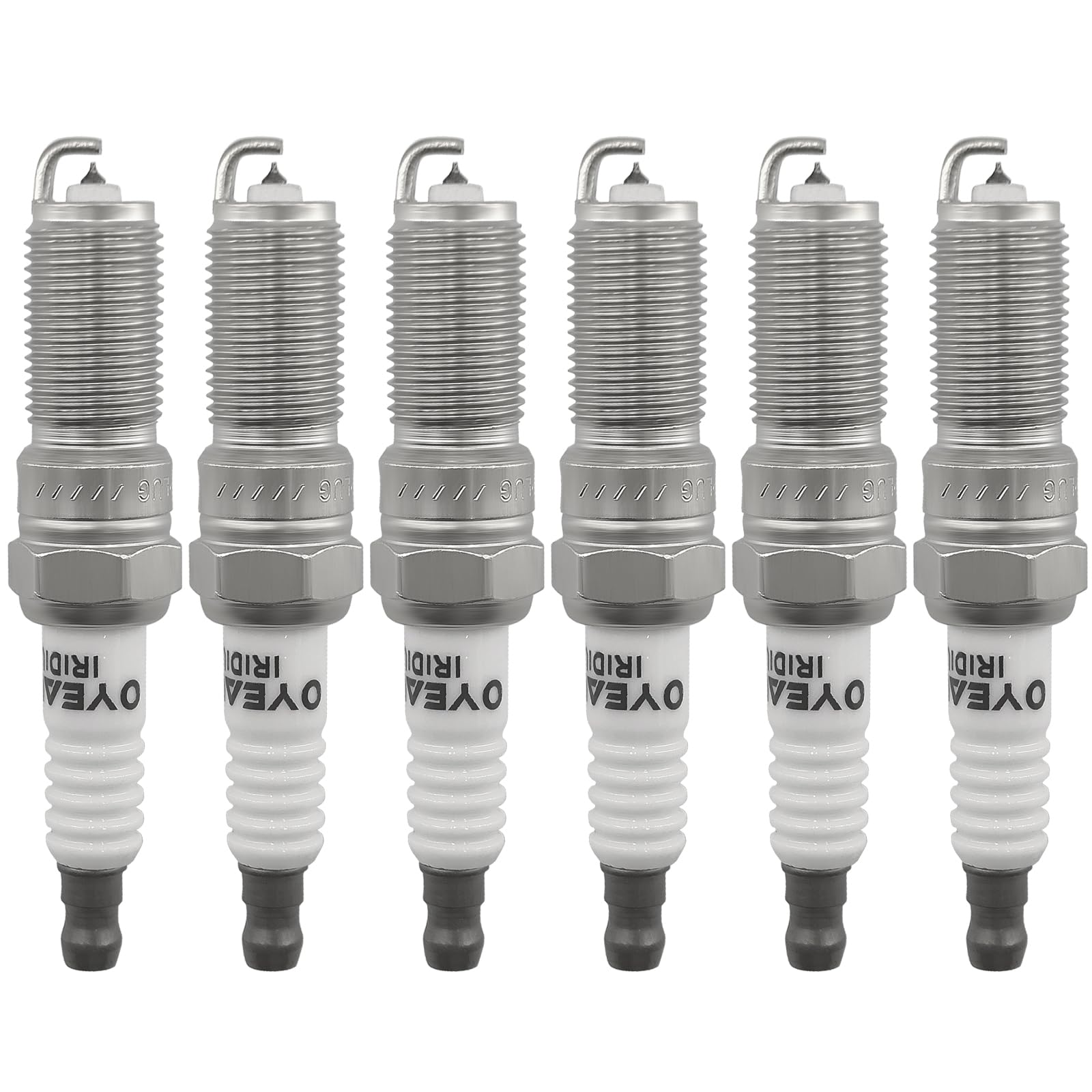Photo 1 of OYEAUTO 6059 Set of 6 Iridium Spark Plugs LTR6IX11 SP411 Compatible with Ford Cadillac Chevrolet Lincoln Buick Equinox Canyon Enclave Explorer SRX V6