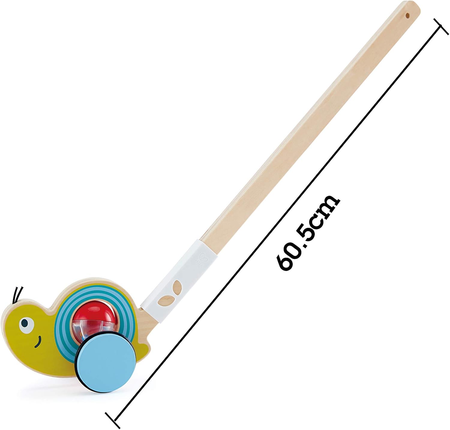 wooden snail pull toy