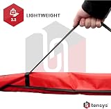 TENSYS Telescopic Height Measuring Stick 5m Folding Steel Pole with Bag view 5