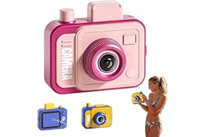 Camera Double Prank Water Gun, 2026 Prank Cameras Water Gun, Camera Squirt Guns Shoots Backwards, Reverse & Forward Splash Ba