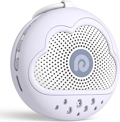 Dreamegg D11Max+ White Noise Machine BPA-Free Silicone Cover Ocean 21 Sounds