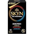 SKYN Selection Non-Latex Lubricated Condom Variety Pack, 10 Count (2076404)