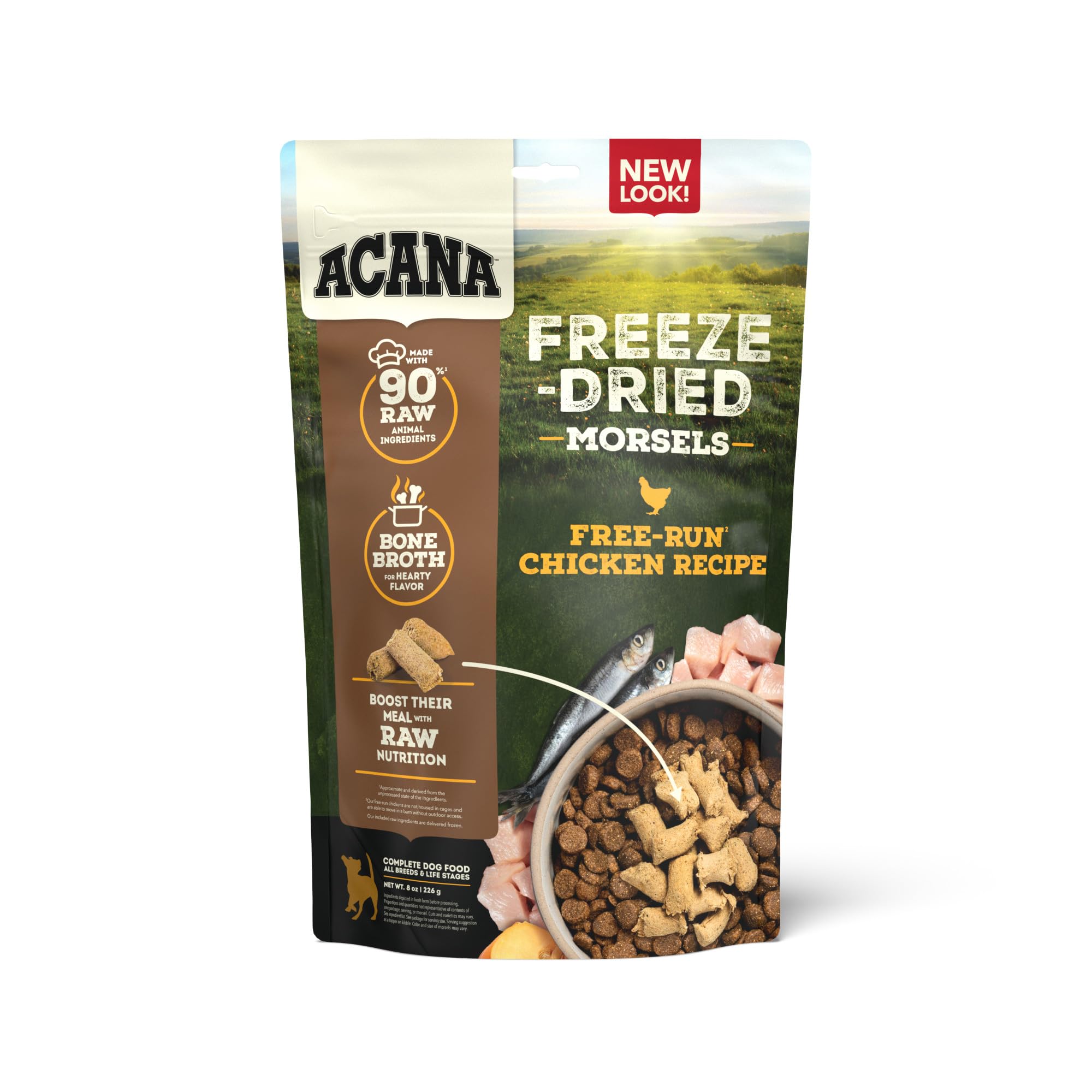 ACANA Grain-Free High Protein Freeze Dried Dog 8 Ounce (Pack of 1), yellow  | eBay