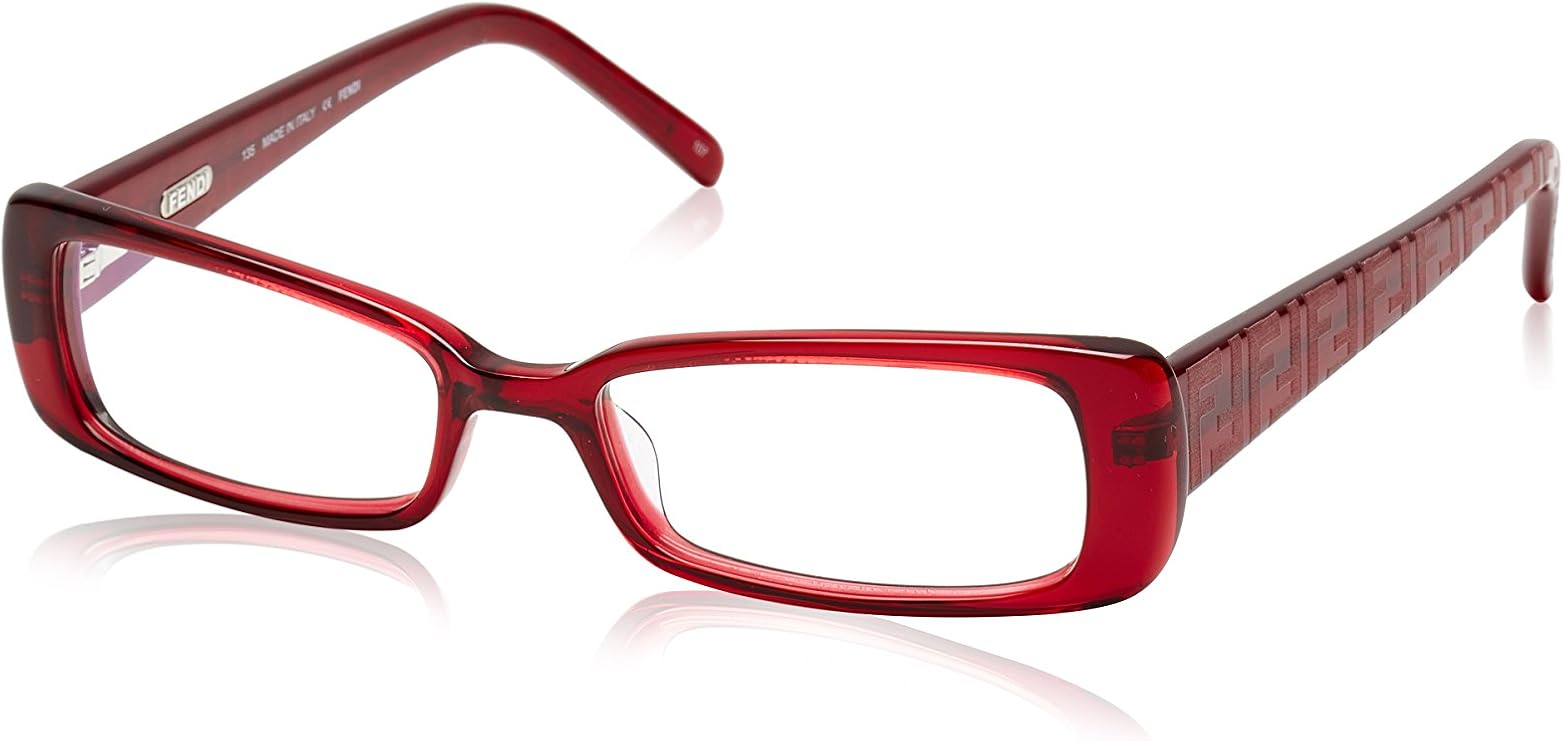 Fendi Eyeglasses F 906 509 Red Fendi Clothing