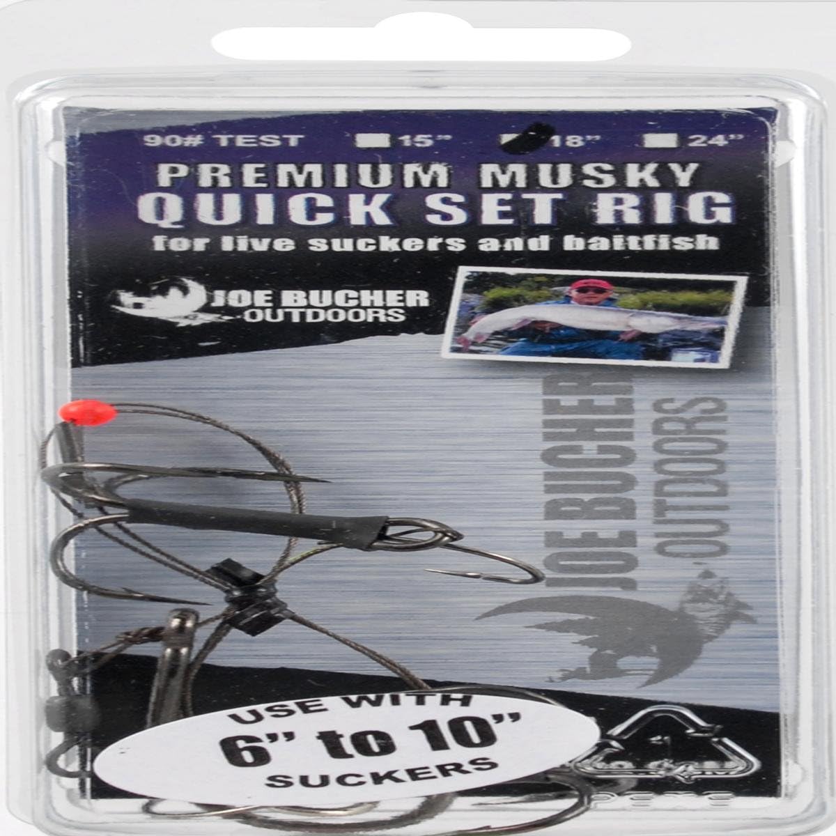 ROBINS Premium Musky Preset Rig, 90-Pound