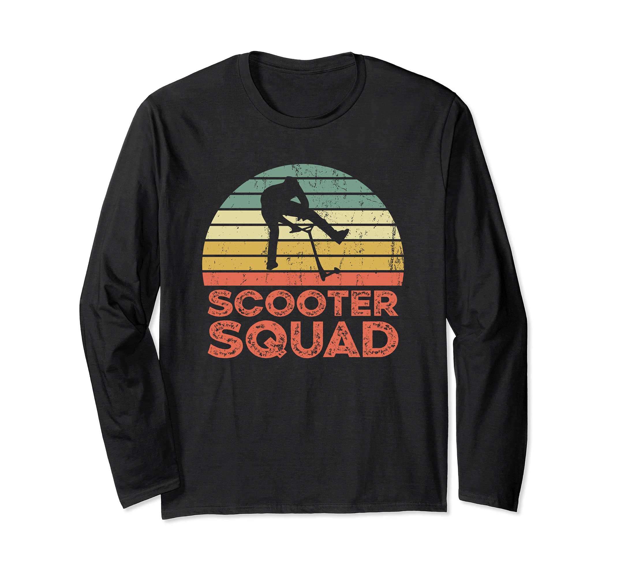 Scooter squad - great gift for people with scooter Long Sleeve T-Shirt