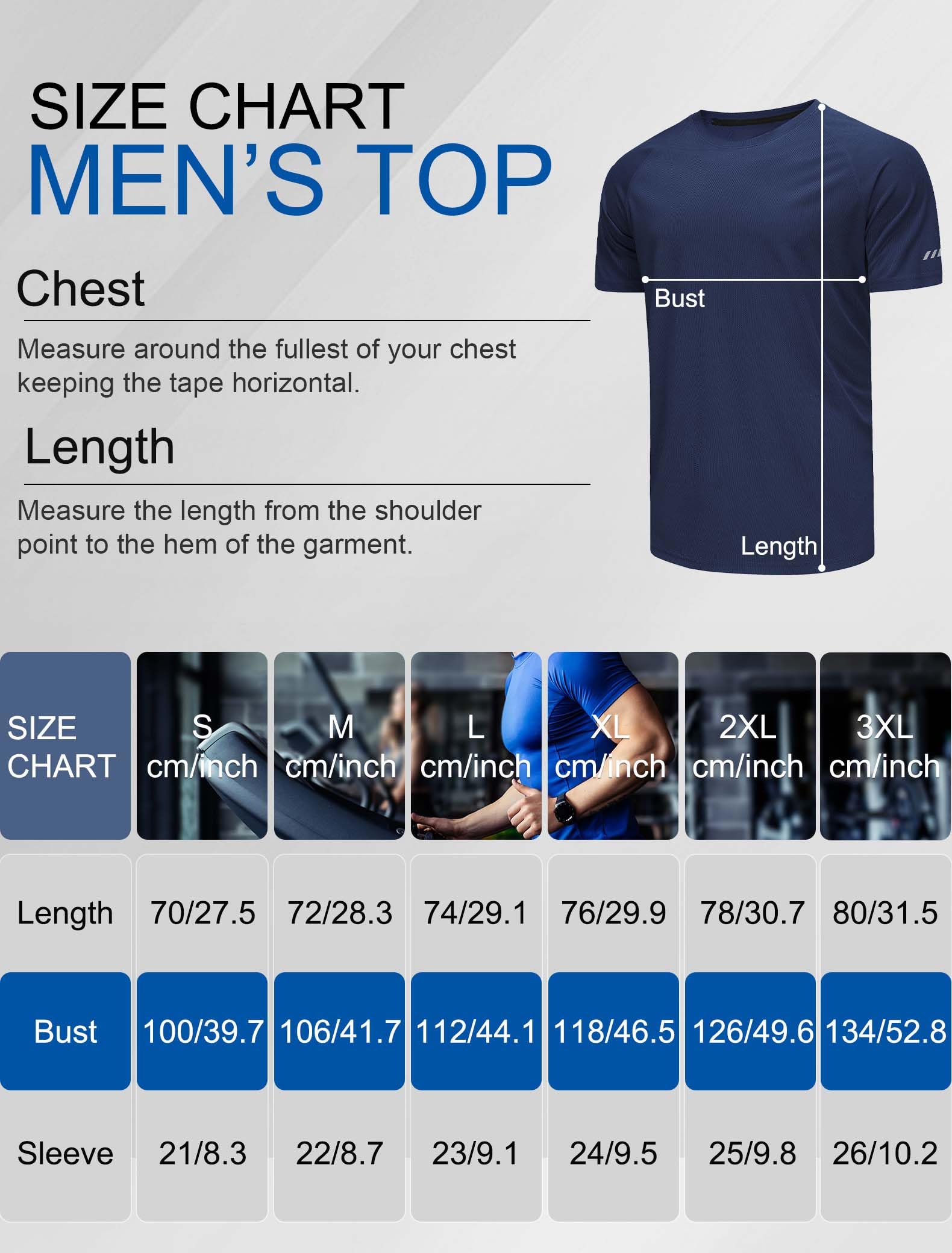 Chenjunrong 3er Pack Sport-T-Shirts Herren Funktionsshirt Schnelles Tricking Atmungsaktiv Trainingsshirt Rundhals Kurzarm Fitness-Shirt Für Laufen Workout 6