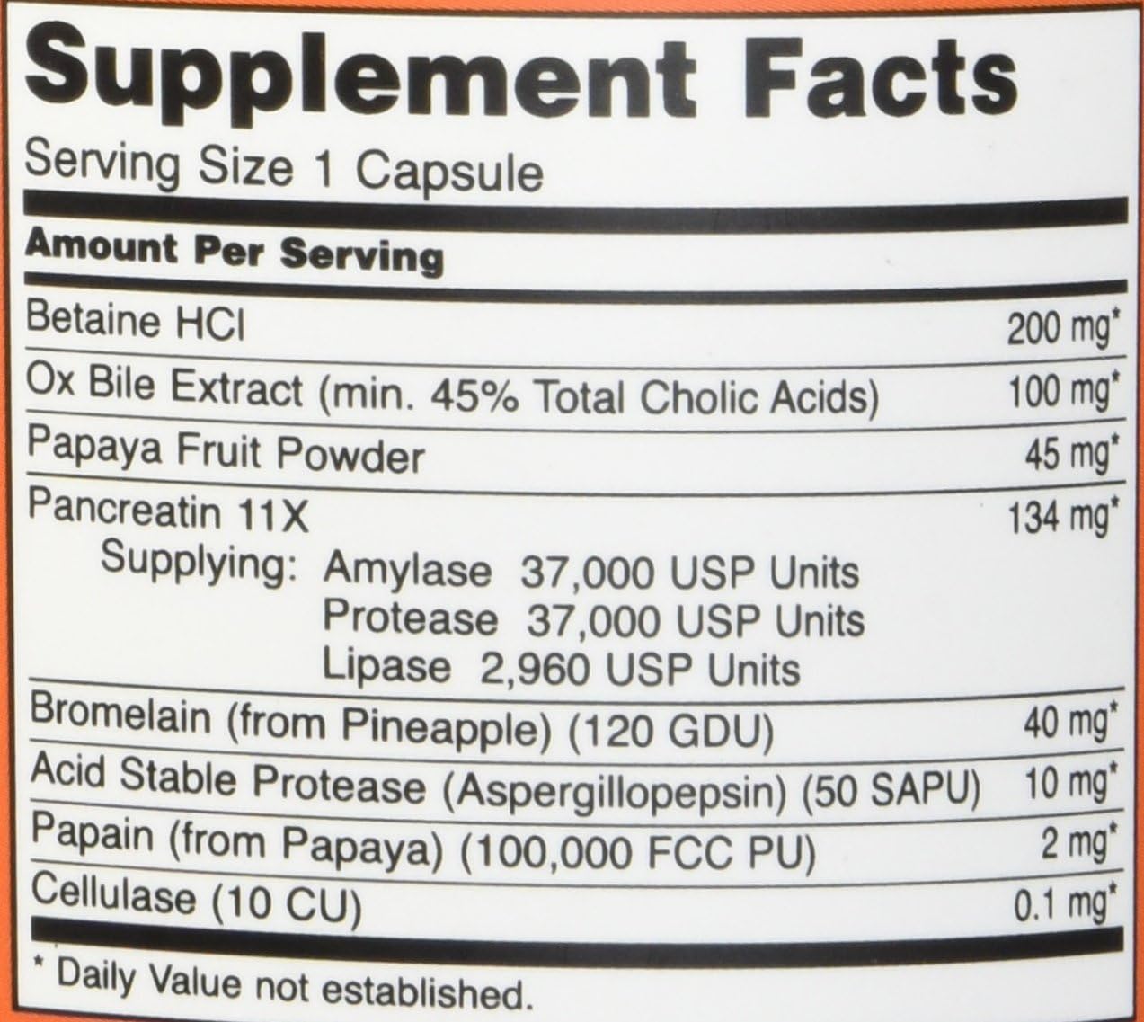 NOW Super Enzymes 180 Capsules: Health & Personal Care