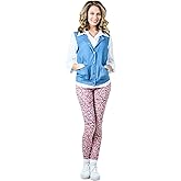 Back to the Future Jennifer Parker Costume for Adults | Women's BTTF 80s Movie Character Cosplay Party Outfit