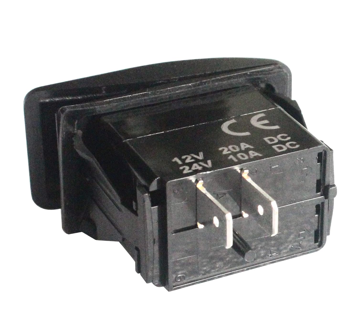 Bandc 2 Pins Spst On-Off Rocker Switch Waterproof Replacement for Marine Boat: Industrial & Scientific