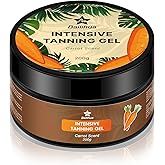 Tanning Gel Accelerator Sunbed Gel Carrot Scent