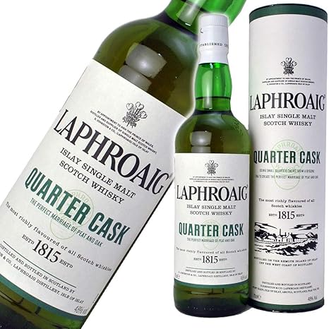 Amazon Co Jp ラフロイグ クォーターカスク 700ml 48度 並行輸入品 食品 飲料 お酒