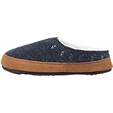 Acorn Womens Slipper with Berber Lining, Suede Siding and Durable Non-Slip Indoor/Outdoor Sole