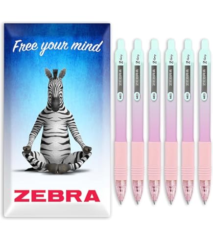 Amazon.com : Zebra Pen, Z-Grip MAX BCA Retractable Ballpoint Pens