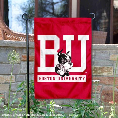 Amazon Com Boston University Garden Flag And Yard Banner