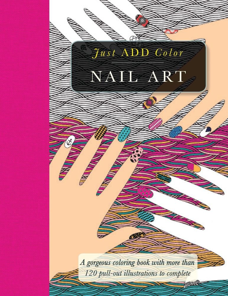 81+ Colouring Book Nail Art Free Images