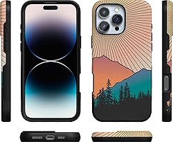 Casely Golden Hour Mountain Sunset Case for iPhone
