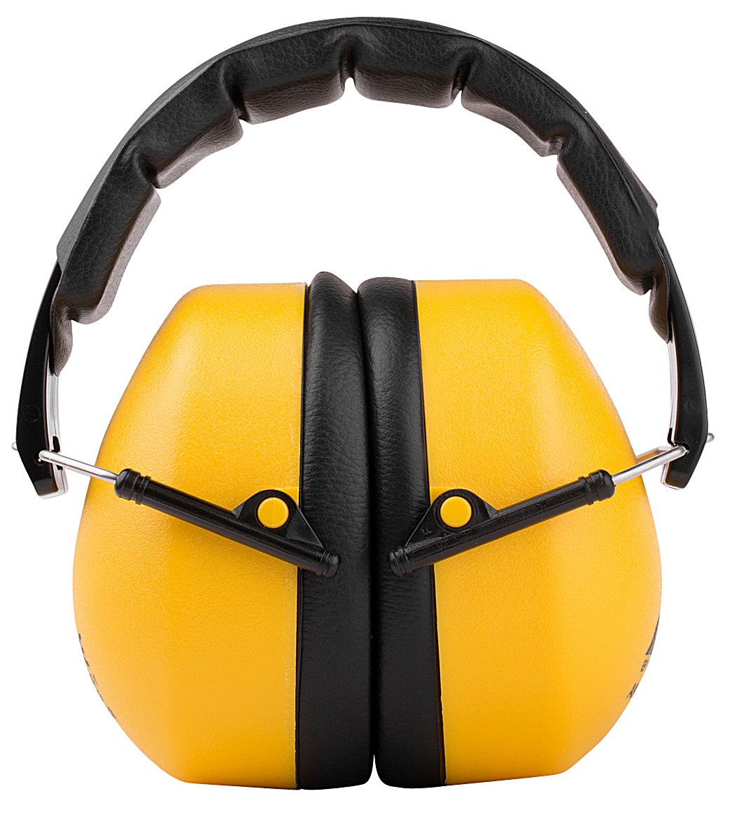 TR Industrial Schutz Compact Foldable Ear Muffs with Soft Adjustable