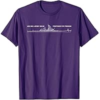 Amazon.com: USS New Jersey BB-62 T-Shirt T-Shirt : Clothing, Shoes