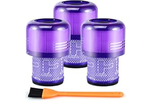 3 Pack Filter Replacement for Dyson Cyclone V11 Absolute Motorhead Animal Total Clean, Replace Part # 970013-02 Filter Parts,