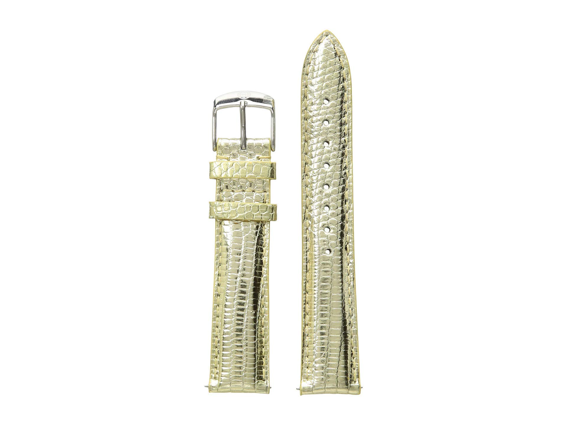 Michele Womens 18mm Lizard Strap Ms18aa610 | Desertcart Gambia