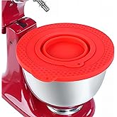 Silicone Mixer Bowl Cover Compatible with KitchenAid 4.5-5 Quart Tilt-Head Stand Mixer, Mixer Bowl Lid to Prevent Spilling of Ingredients