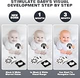 Joyreal Black and White Sensory Toys 32 pcs Newborn 0-6 Months Kit view 6
