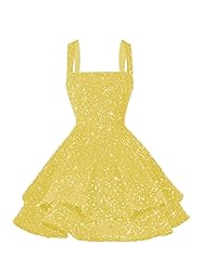 vintys Sparkly Short Prom Dresses for Teens