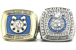 XIAKOMAN 1970 2006 World Champions Replica Rings with Deluxe Wooden Box