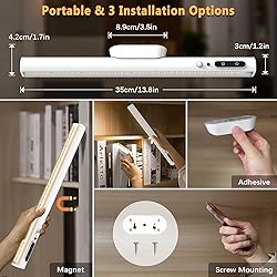 Moslumin Motion Sensor LED Light Bar