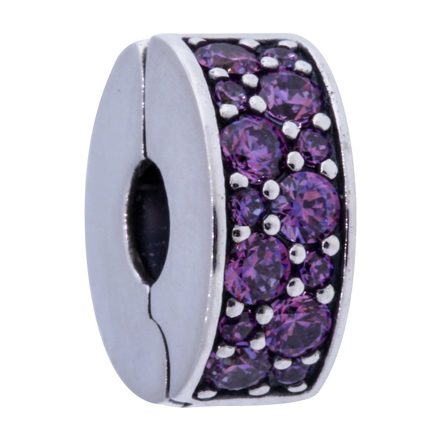 Pandora Sterling Silver Shining Elegance Clip Charm CFP