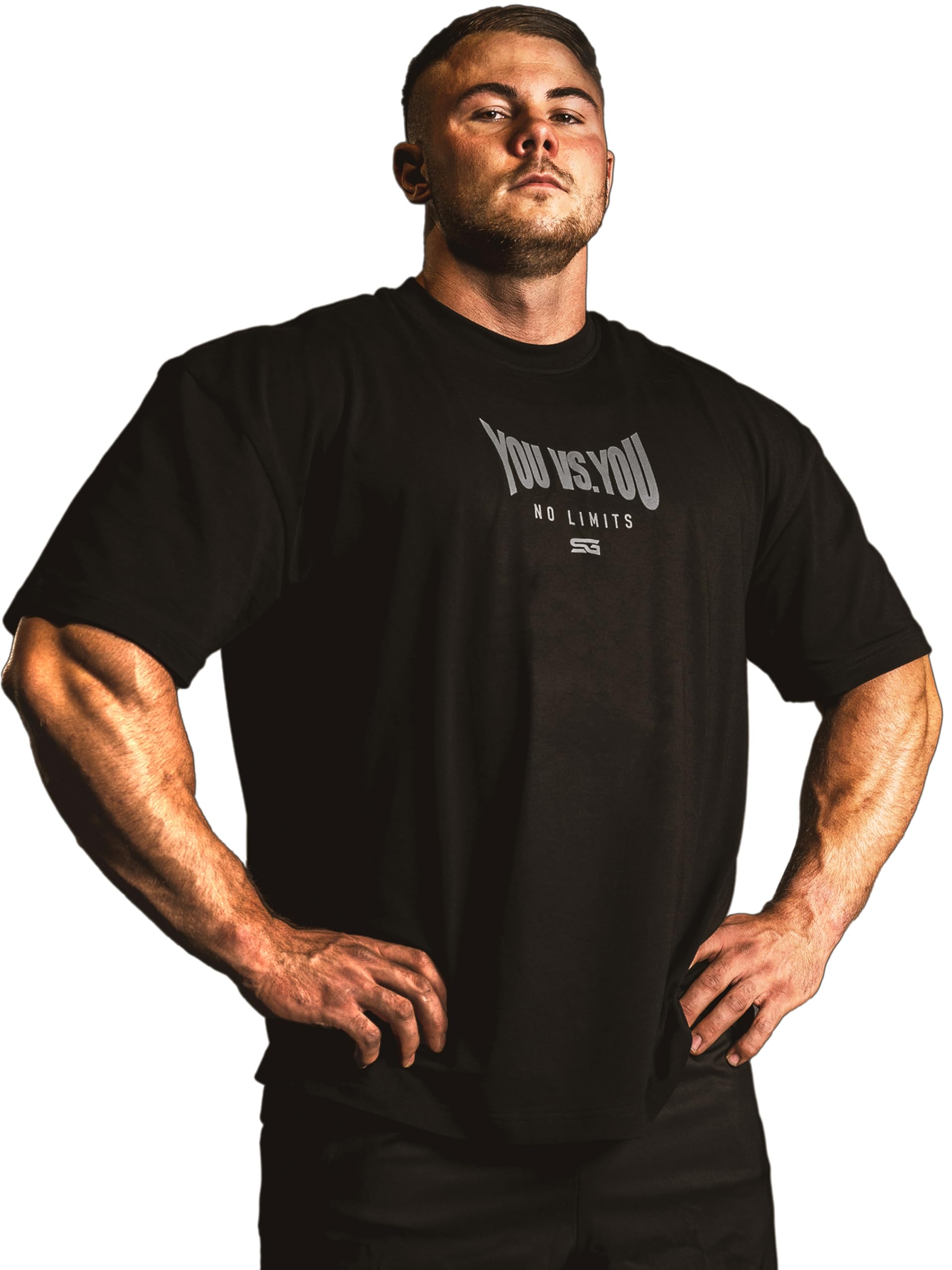 Satire Gym - Pump Cover Gym Shirt Herren Oversize - Sport Shirt Männer
