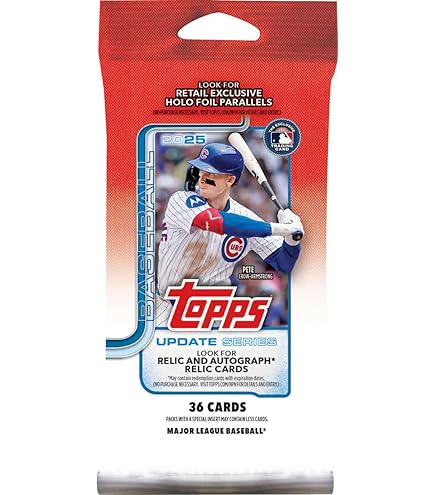 Amazon.com : 2025 Topps Update Series Baseball Hanger Box 59 Total