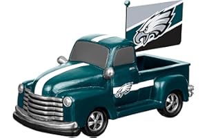 TEAM SPORTS AMERICA NFL Rally Truck Statue, Outdoor Garden or Indoor Fan Décor, Sports Fan Collectible Figurine