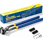 FREEYOU Door Hinge Adjustment Tool for Residential &amp; Commercial Doors | Door Hinge Gap Repair Pliers for Pin-and-Barrel Hinges(Butt Hinge,Flag Hinge,etc.),Hinges Alignment Tool.