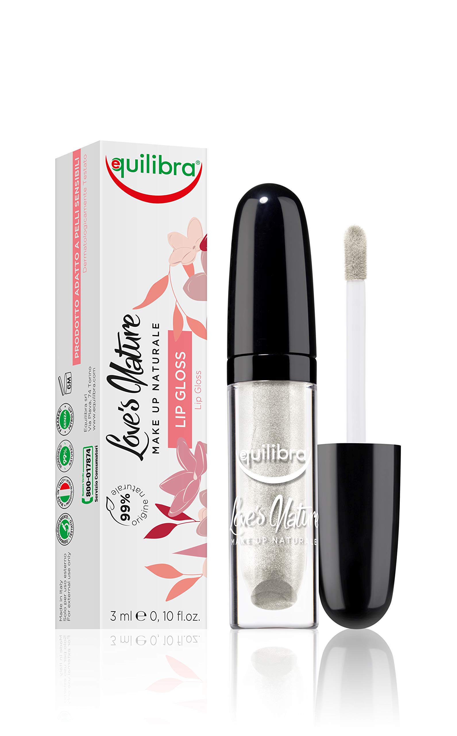 Equilibra Lip Gloss White Floral - 2 ml