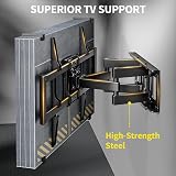 Alphamount TV Wall Bracket Dual Articulating Arms 37-80 Inch 4K Up to 45kg view 3