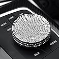 MICROCK Bling Accessories for BMW 1 2 3 5 7 Series X1 X3 X5 X6 Media iDrive Control knob Cover Rhinestone Crystal, Large-1