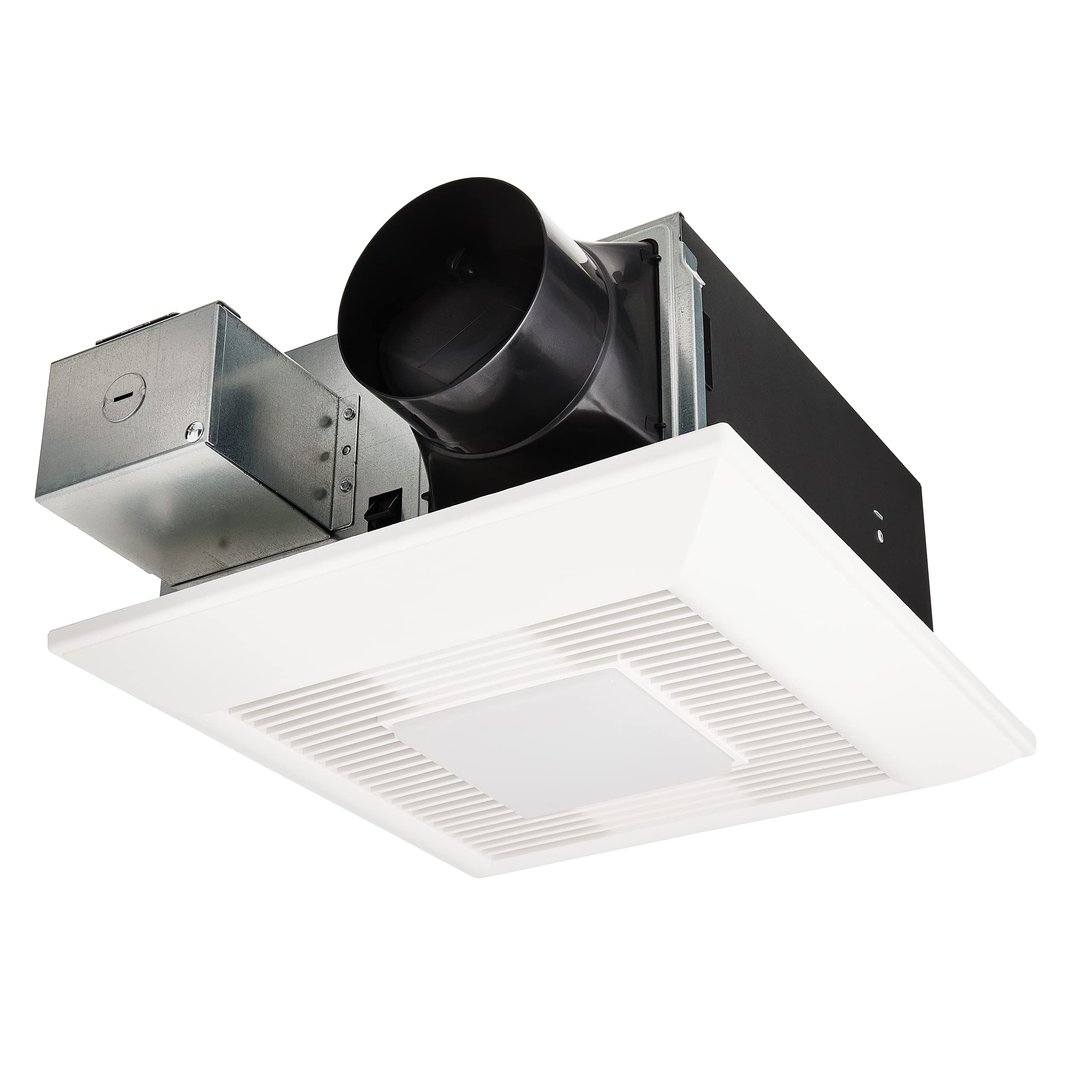 Photo 1 of Panasonic FV-0511VFL1K WhisperFit DC Retrofit Ventilation Fan with Light, Dimmable and Adjustable Color Temperature Light, 50, 80 or 110 CFM