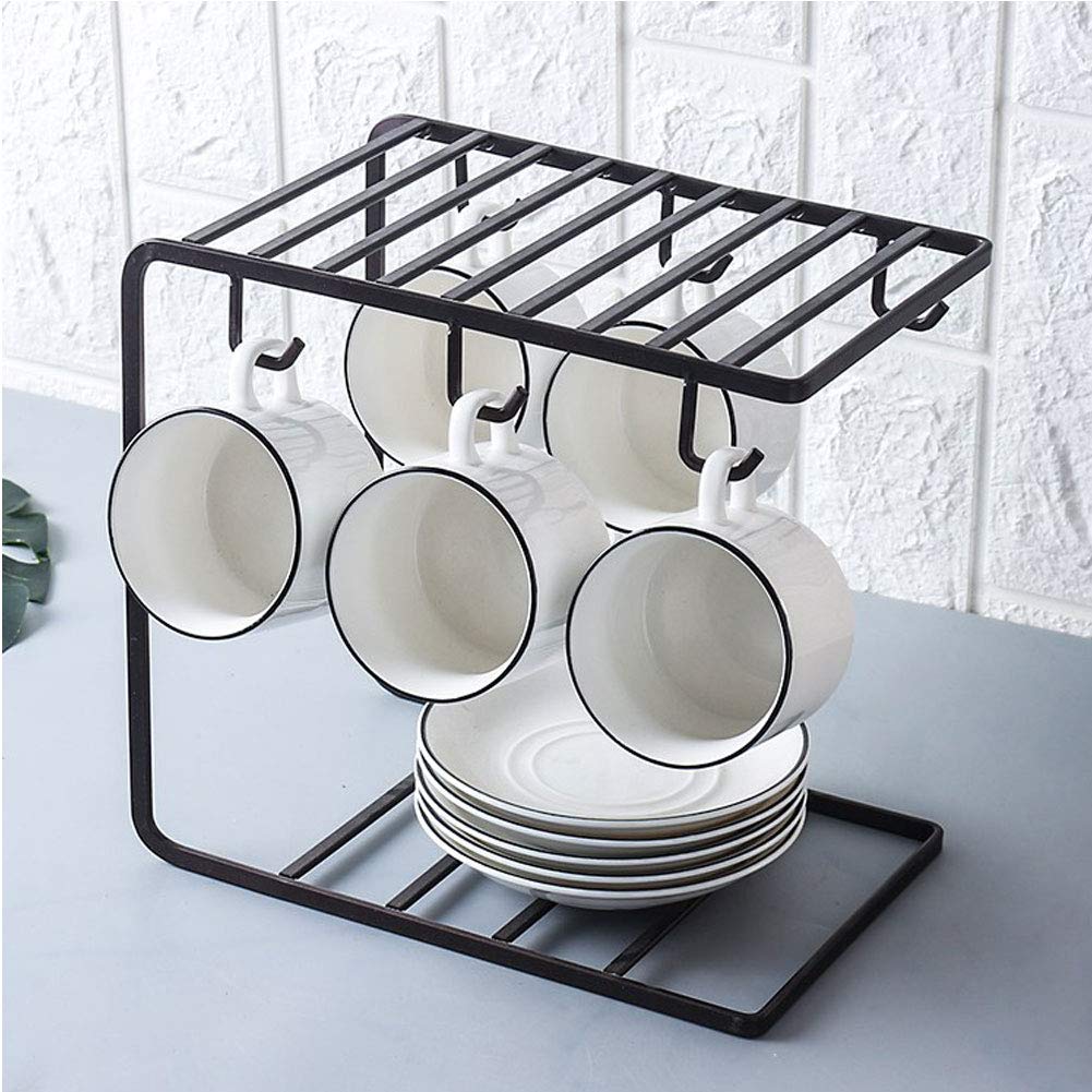 Best table top metal coffee cup holder tree