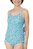 Amoena Women's Standard Malibu Tankini Top, Blue