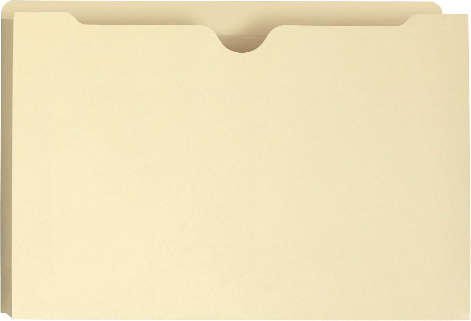 Smead File Jacket, Reinforced Straight-Cut Tab, 2" Expansion, Legal Size, Manila, 50 per Box (76560) : Top Tab File Jackets And Pockets : Office Products