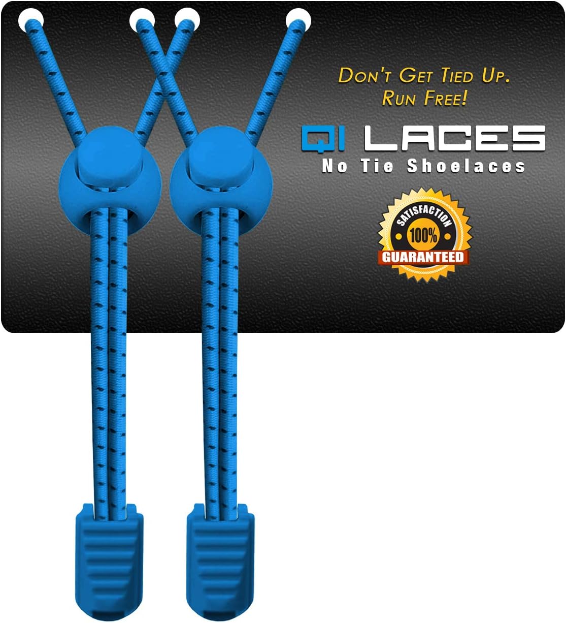 No Tie Shoelaces for Kids & Adults. Elastic & Silicone Shoe Laces to Replace Your Shoe Strings. Makes Any Sneaker a Quick, Comfy Slip On