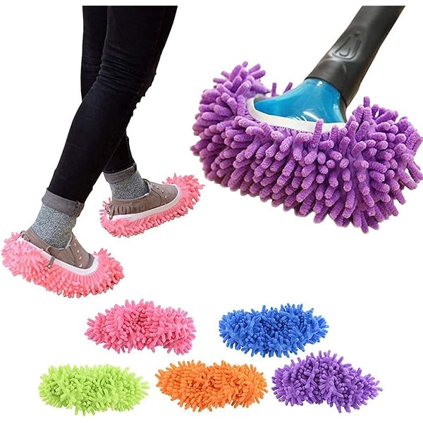 dust mop slippers