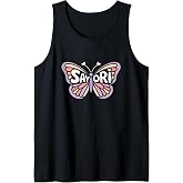 Sayori Butterfly - Personalized Cute Name Word Art Tank Top