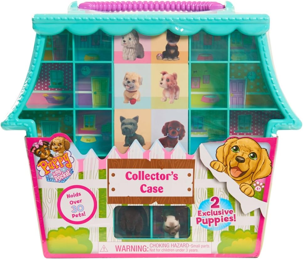 toy dog in carry case