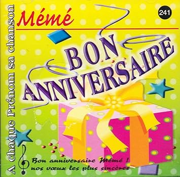 Joyeux Bon Anniversaire Meme A Chaque Prenom Sa Chanson Meme Amazon Fr Musique Joyeux Bon Anniversaire Meme A Chaque Prenom Sa Chanson Meme Amazon Fr Musique