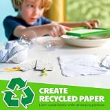 4M STEAM Powered Kids Green Paper Craft Eco Kit view 2
